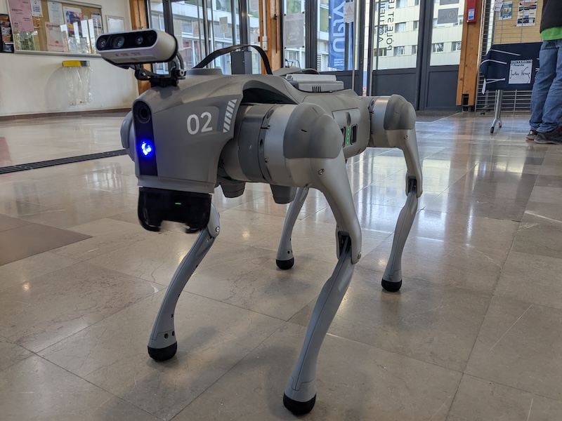 Robot quadrupède